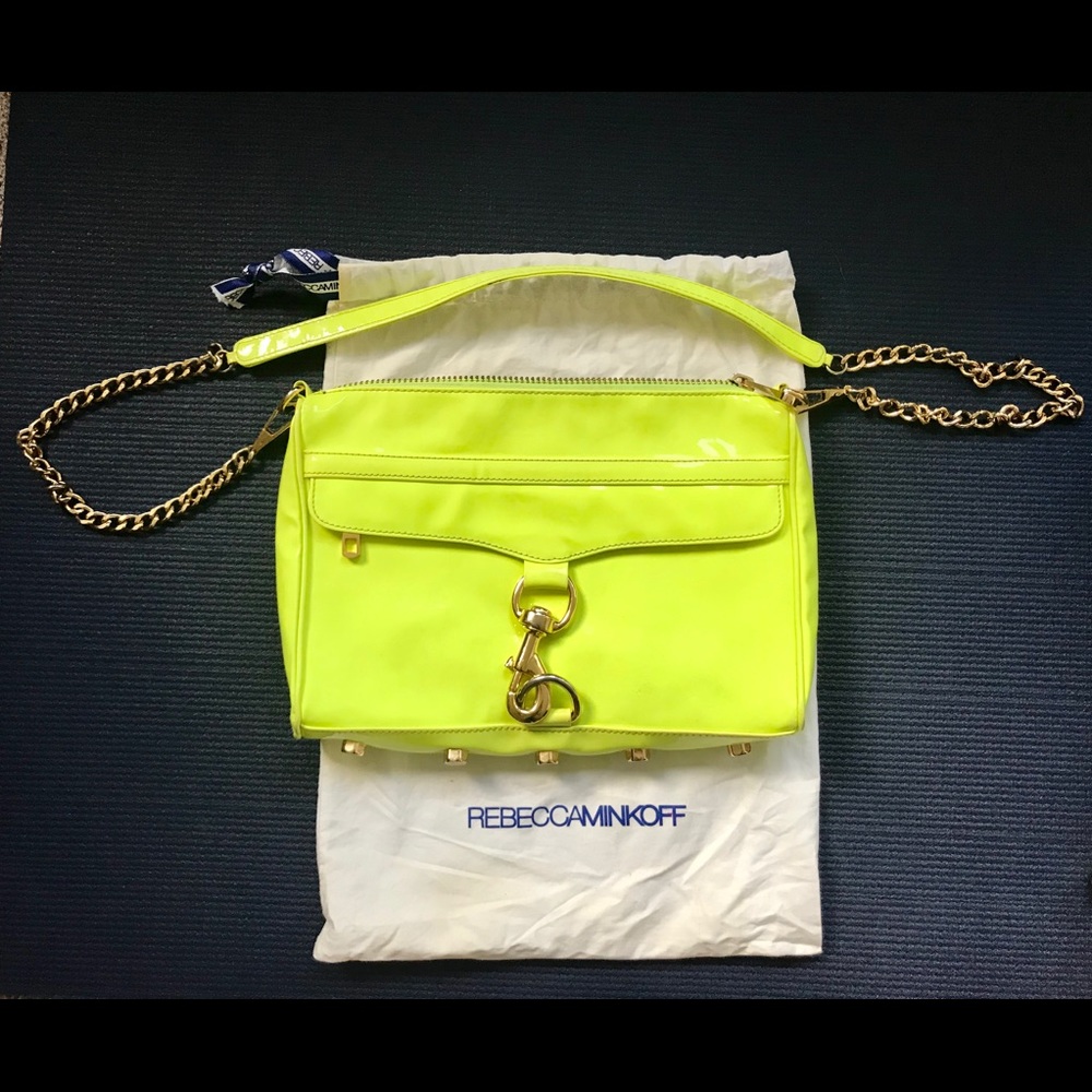 Rebecca Minkoff patent leather crossbody bag